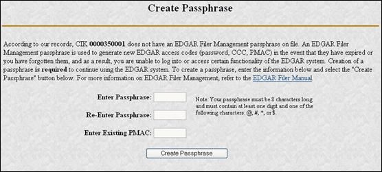 2 Things to Know About EDGAR Passphrase Updates