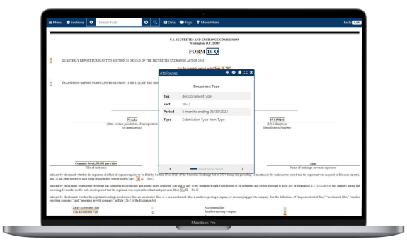 XBRL - Covered Forms