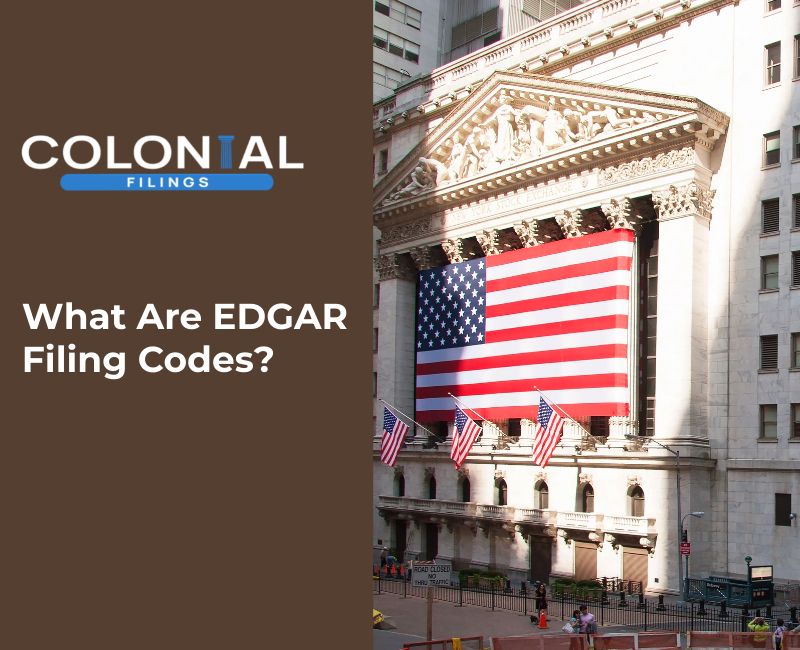 What Are EDGAR Filing Codes?