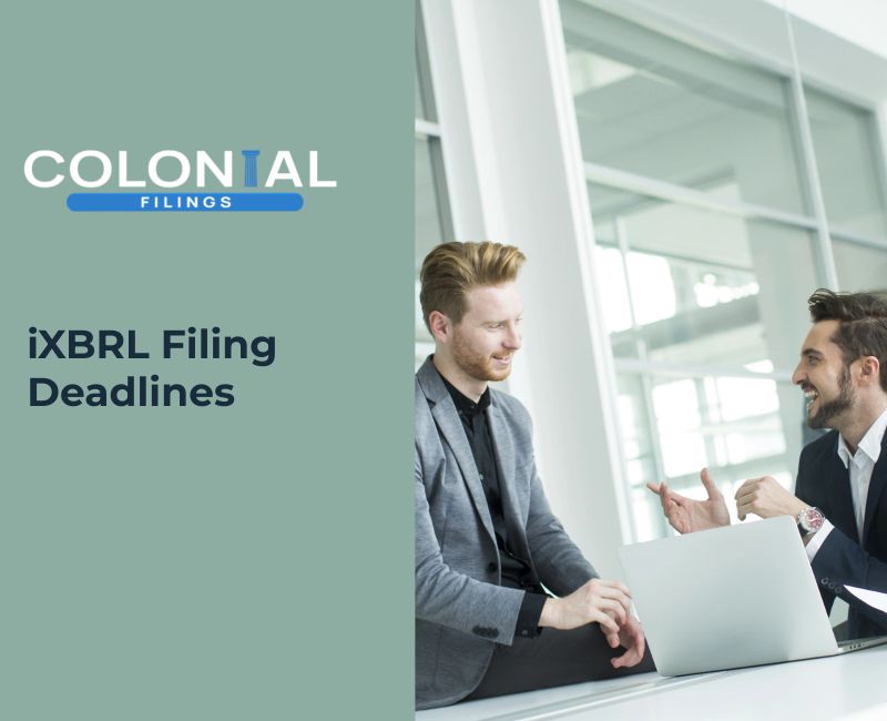 When is iXBRL Filing Required for companies?