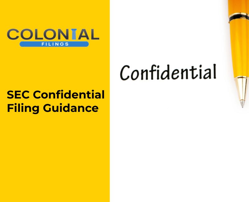 Updated Guidance On Confidential Treatment In SEC Filings